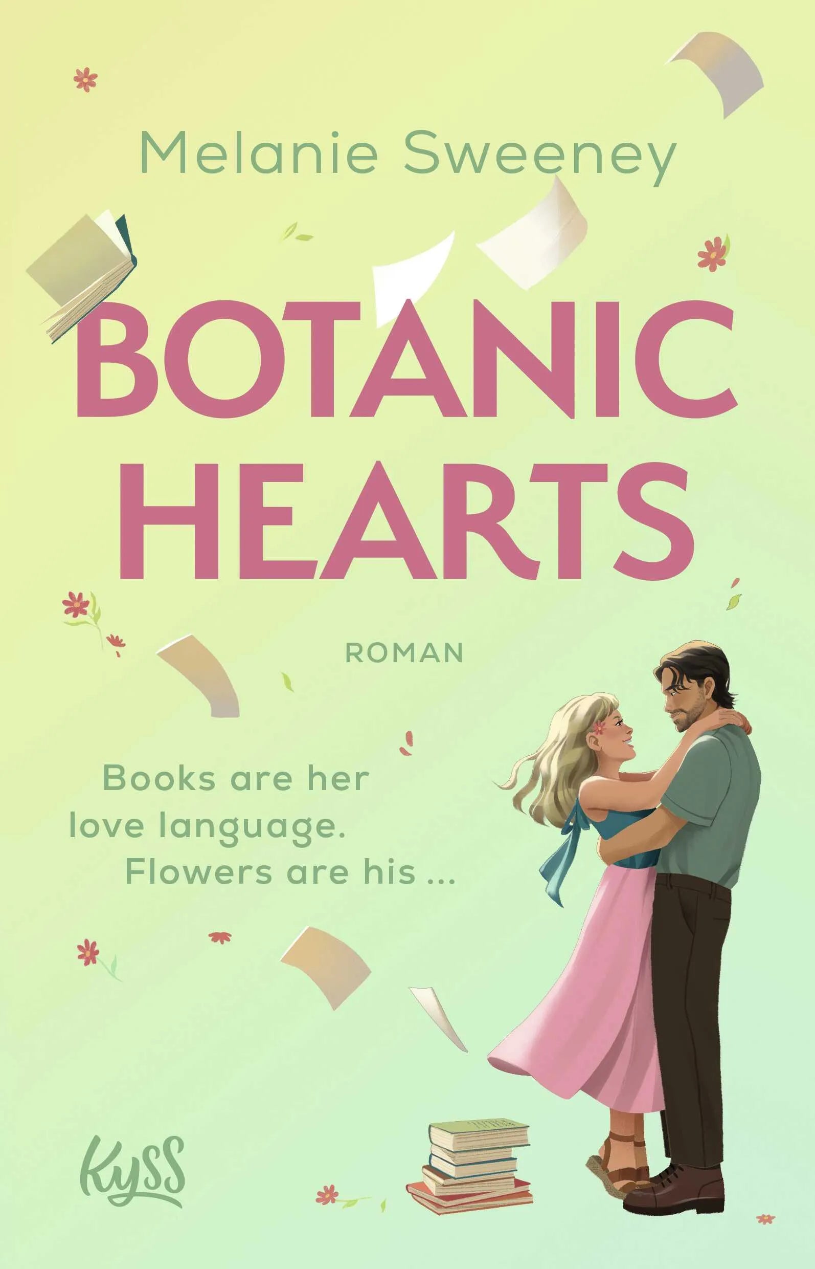 Buchcover von 'Botanic Hearts' - Paperback von Melanie Sweeney