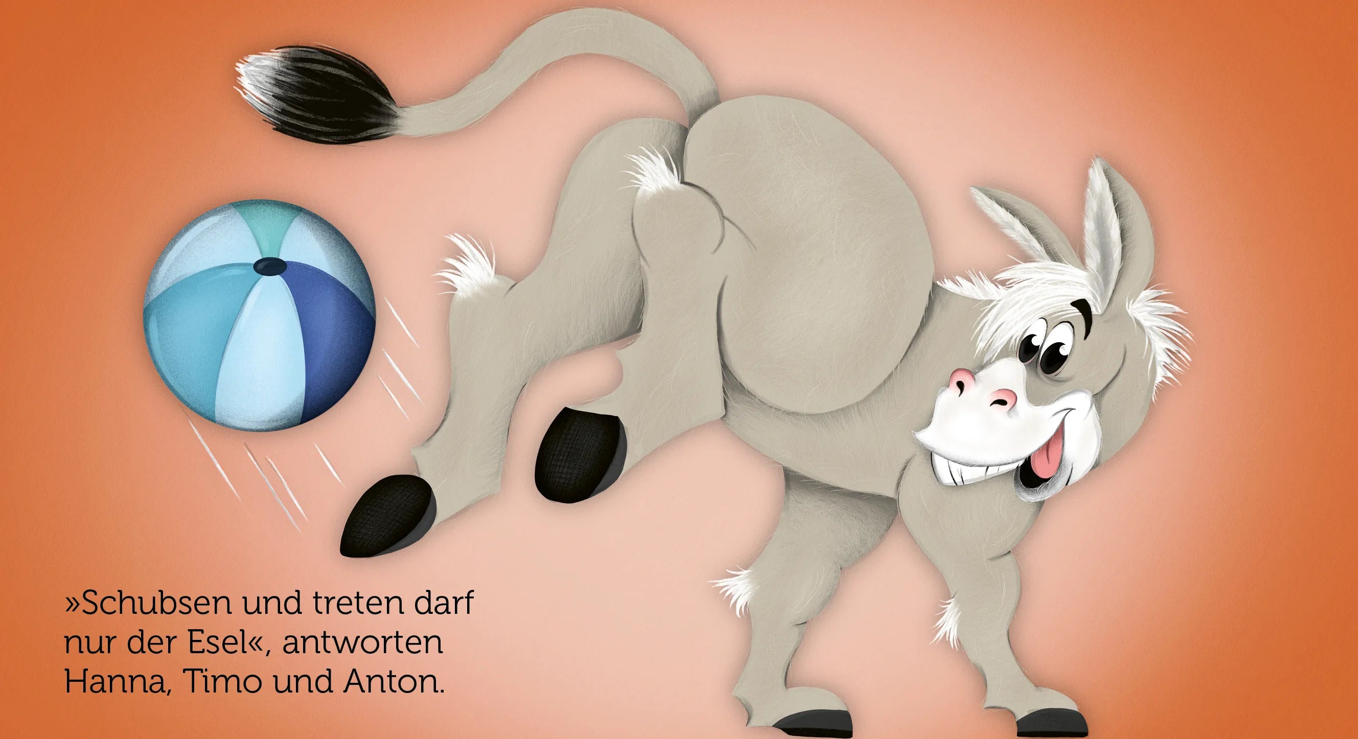 Innenansicht von 'Boxen darf nur das Känguru' - Gebundene Ausgabe