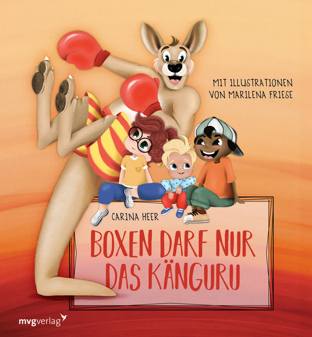 Buchcover von 'Boxen darf nur das Känguru' - Gebundene Ausgabe von Carina Heer