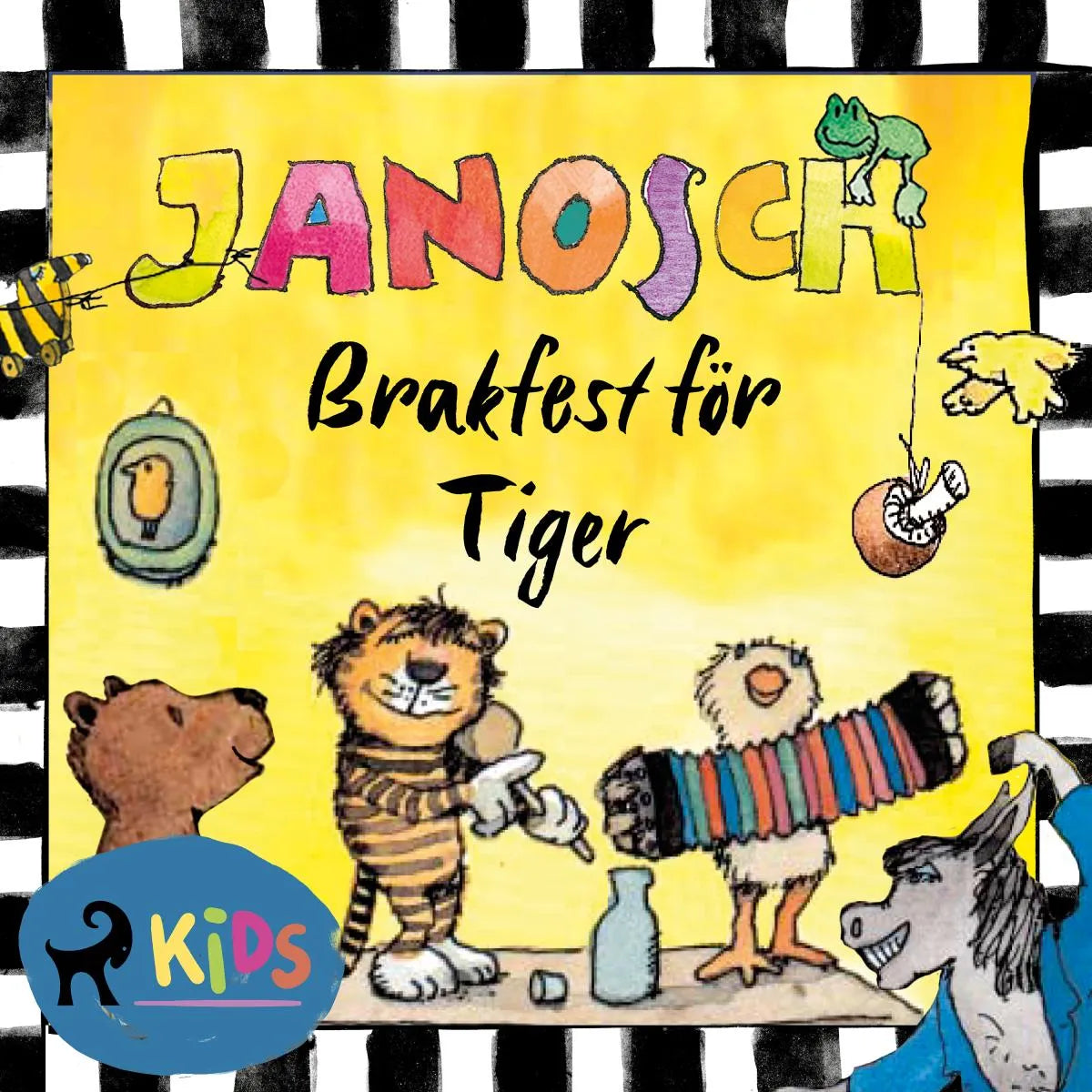 Cover: Brakfest för Tiger (Hörbuch Download) von Janosch