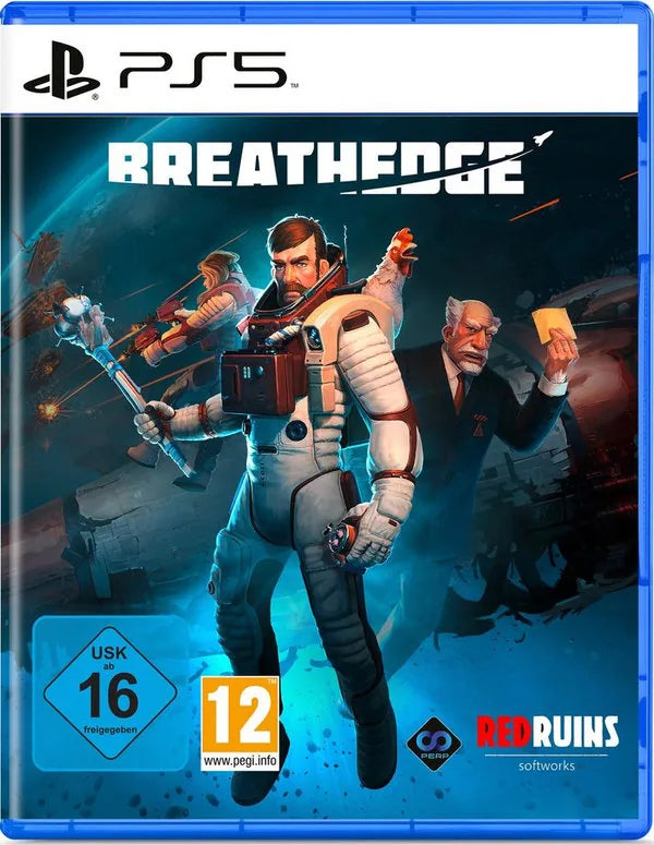 Cover: Breathedge für Playstation 5. Publisher: Flashpoint Germany GmbH