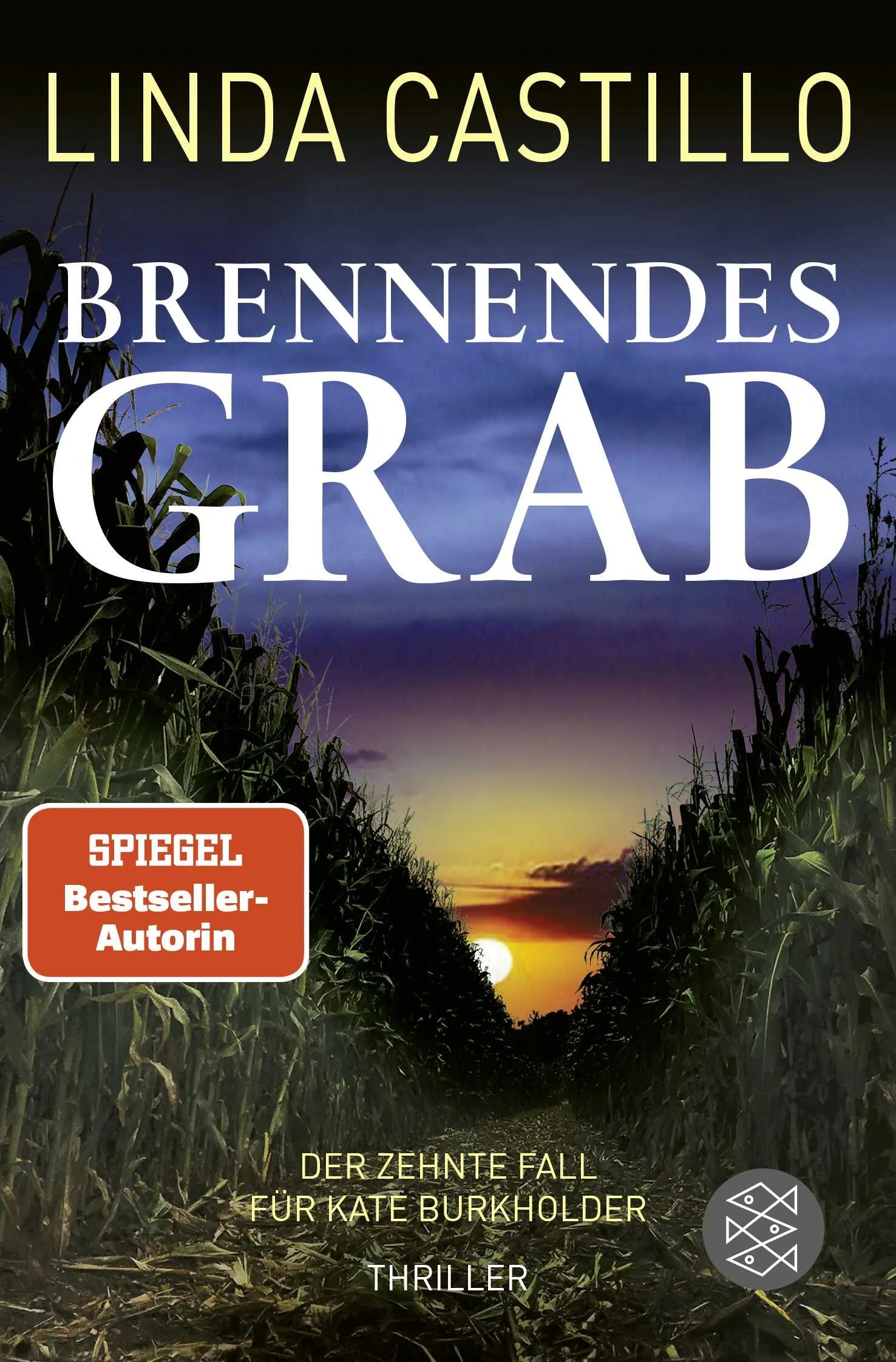 Buchcover von 'Brennendes Grab' - Taschenbuch von Linda Castillo