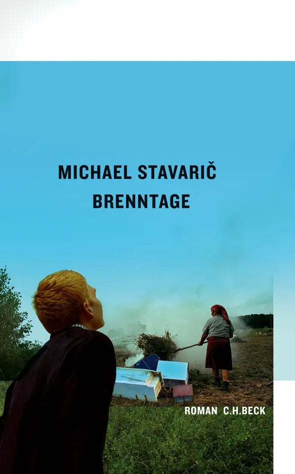 Buchcover von 'Brenntage' - Gebundene Ausgabe von Michael Stavaric