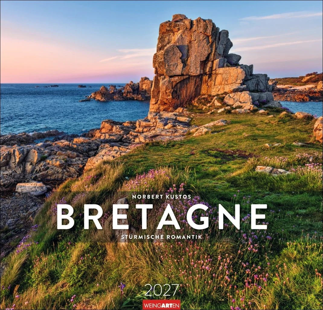 Wandkalender: Bretagne Kalender 2027 - Stürmische Romantik