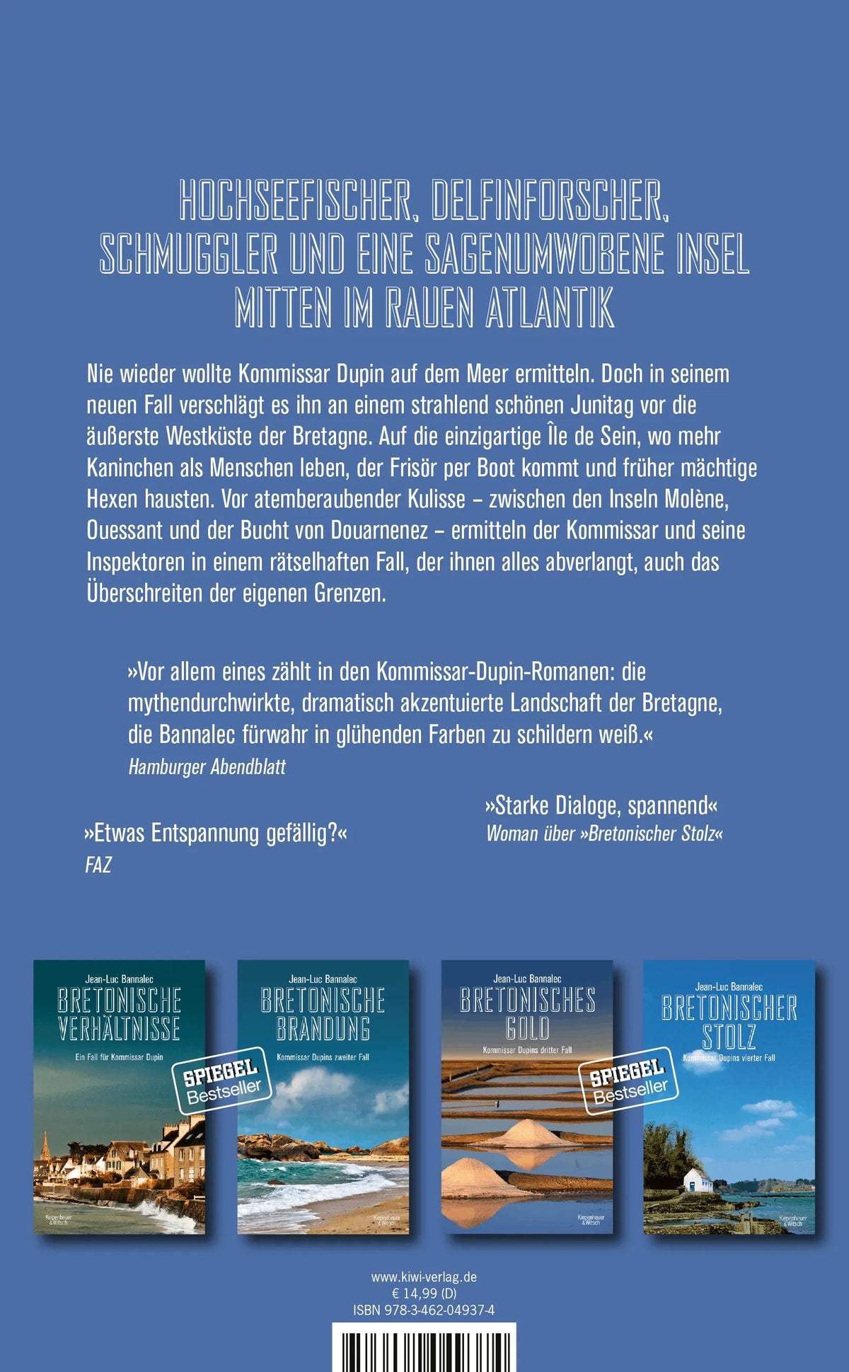 Rückseite: Bretonische Flut (Paperback)