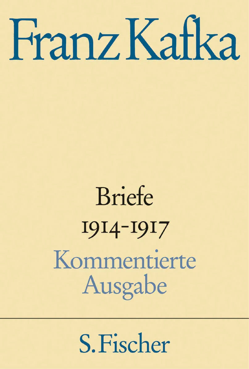 Buchcover von 'Briefe 1914-1917' - Gebundene Ausgabe von Franz Kafka