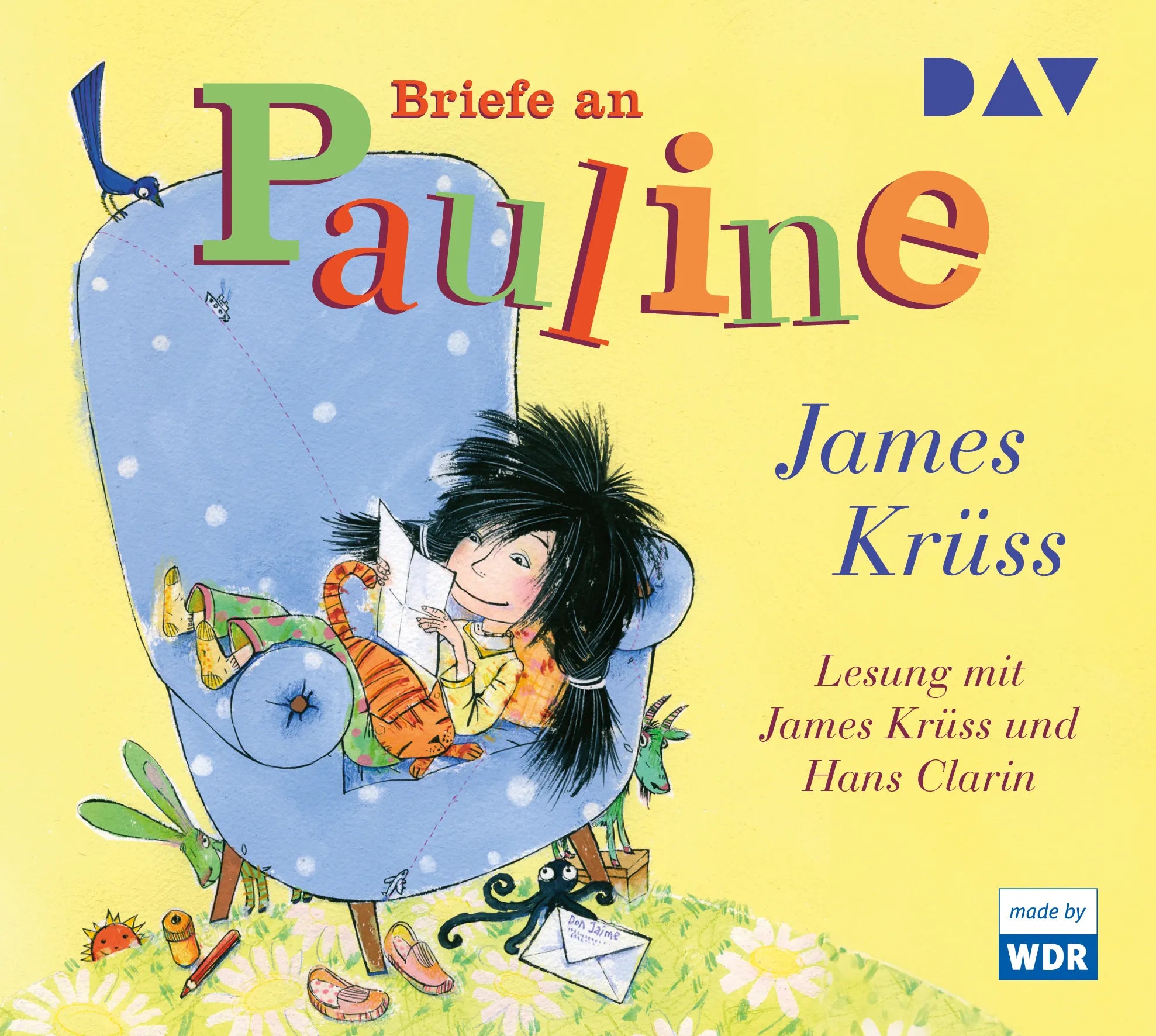 Buchcover von 'Briefe an Pauline' - Hörbuch (CD) von James Krüss