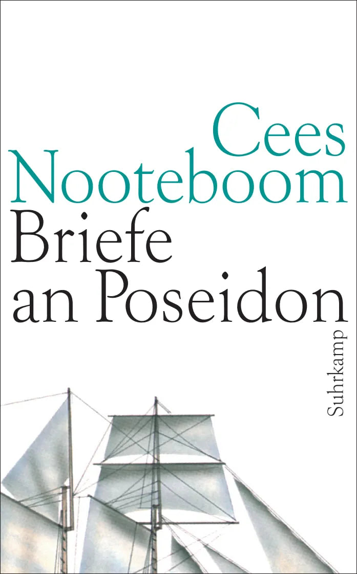 Buchcover von 'Briefe an Poseidon' - Gebundene Ausgabe von Cees Nooteboom