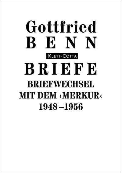 Briefe / Briefwechsel mit dem ''Merkur''. 1948-1956