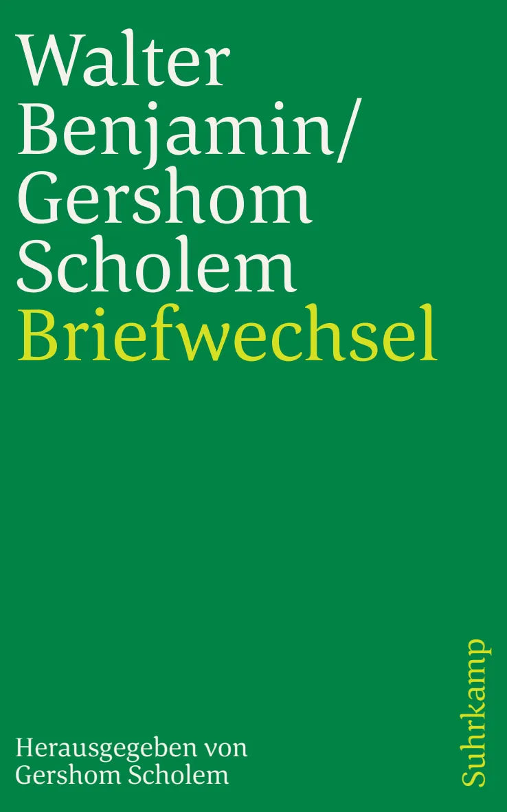 Buchcover von 'Briefwechsel 1933-1940' - Taschenbuch von Gershom Scholem