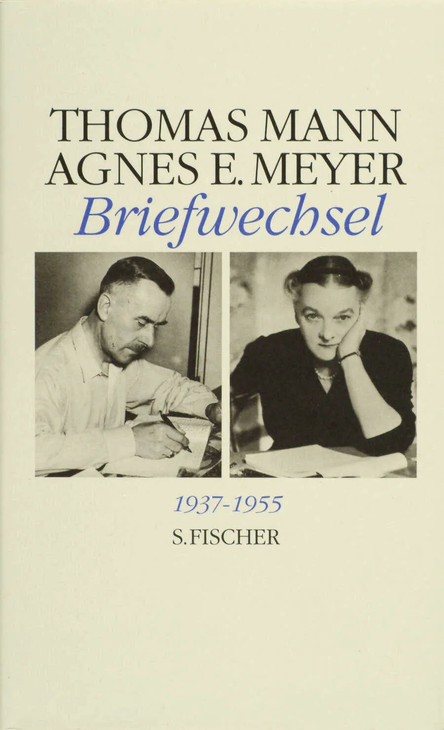 Buchcover von 'Briefwechsel 1937-1955' - Gebundene Ausgabe von Thomas Mann