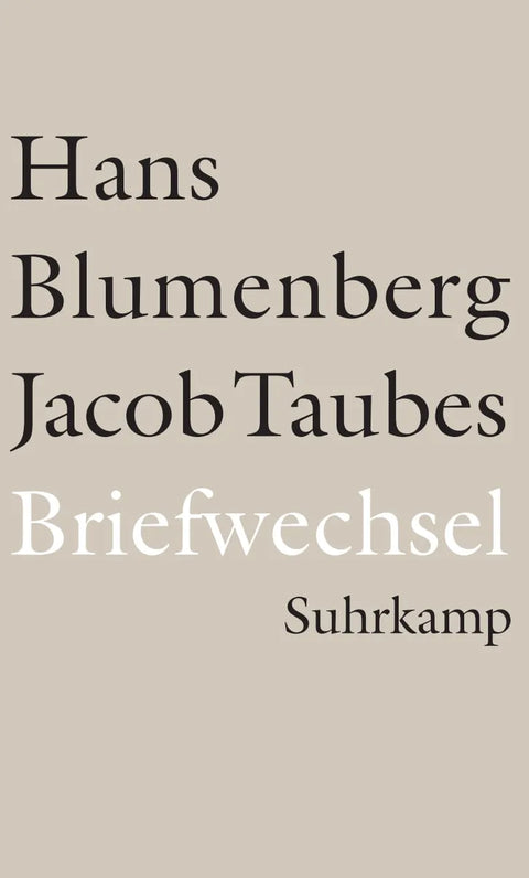 Briefwechsel 1961–1981