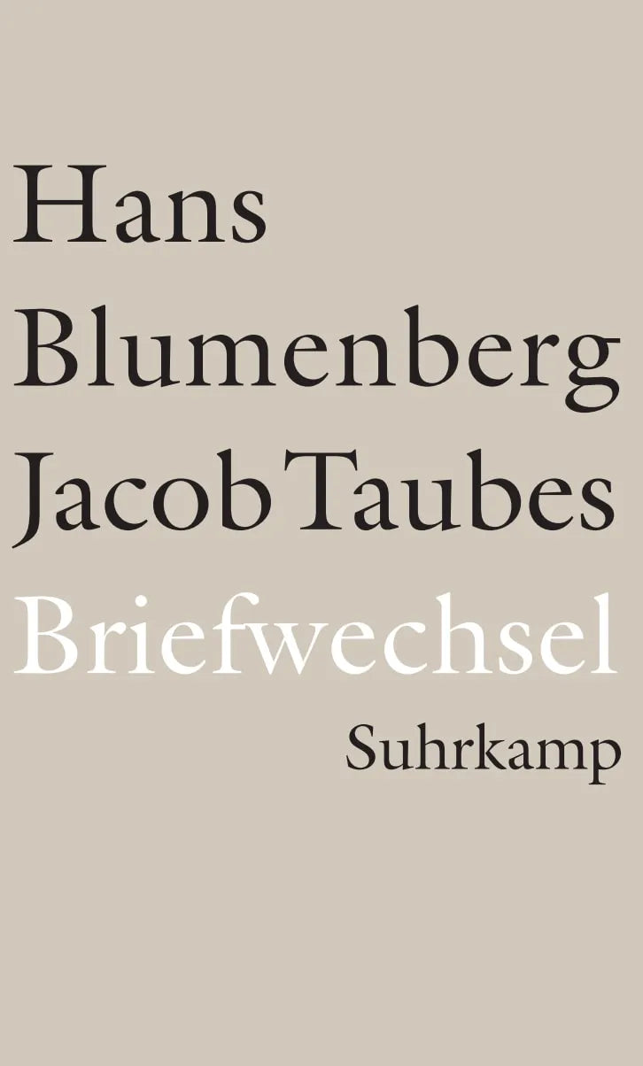 Buchcover von 'Briefwechsel 1961–1981' - Gebundene Ausgabe von Hans Blumenberg