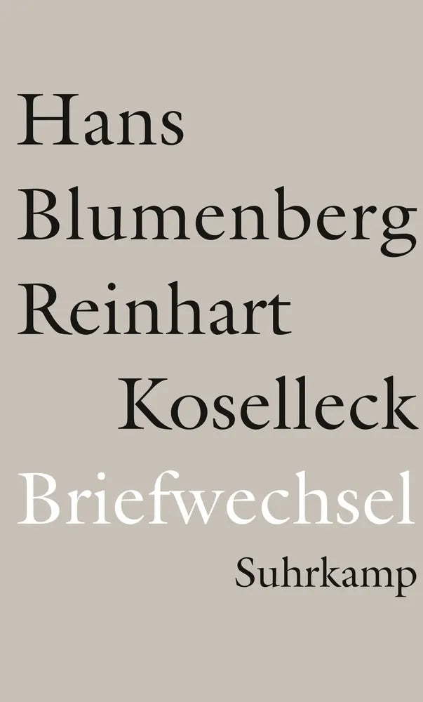 Cover: Briefwechsel 1965-1994 (E-Book) von Hans Blumenberg