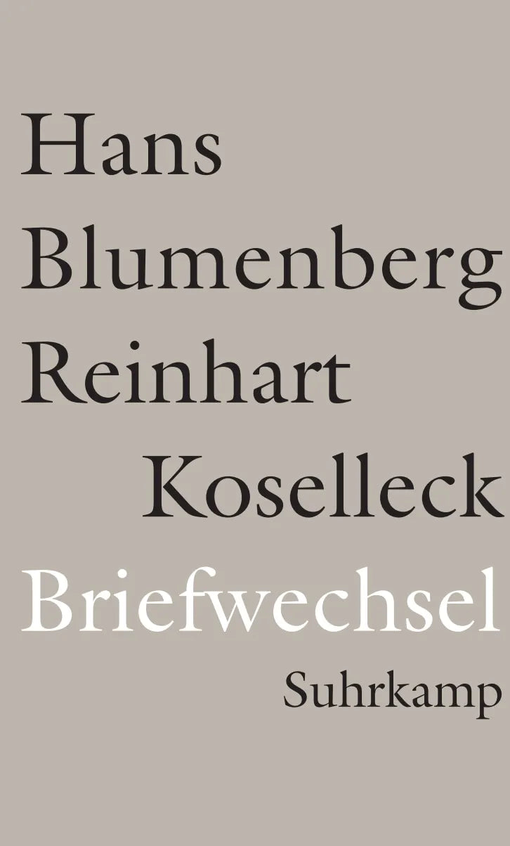 Buchcover von 'Briefwechsel 1965-1994' - Gebundene Ausgabe von Hans Blumenberg