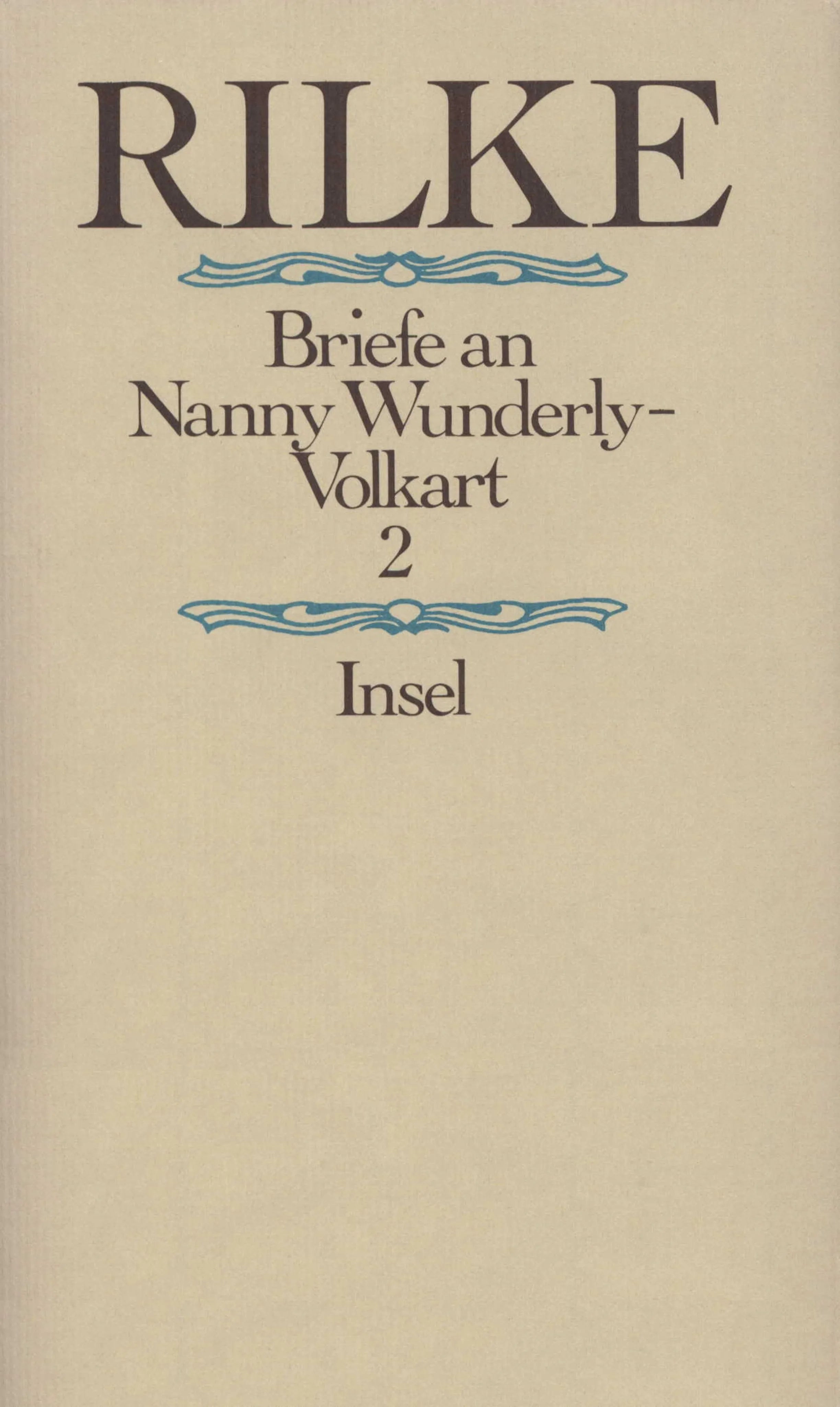 Buchcover von 'Briefwechsel' - Gebundene Ausgabe von Rainer Maria Rilke