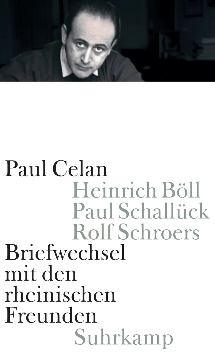 Buchcover von 'Briefwechsel mit den rheinischen Freunden' - Gebundene Ausgabe von Paul Celan