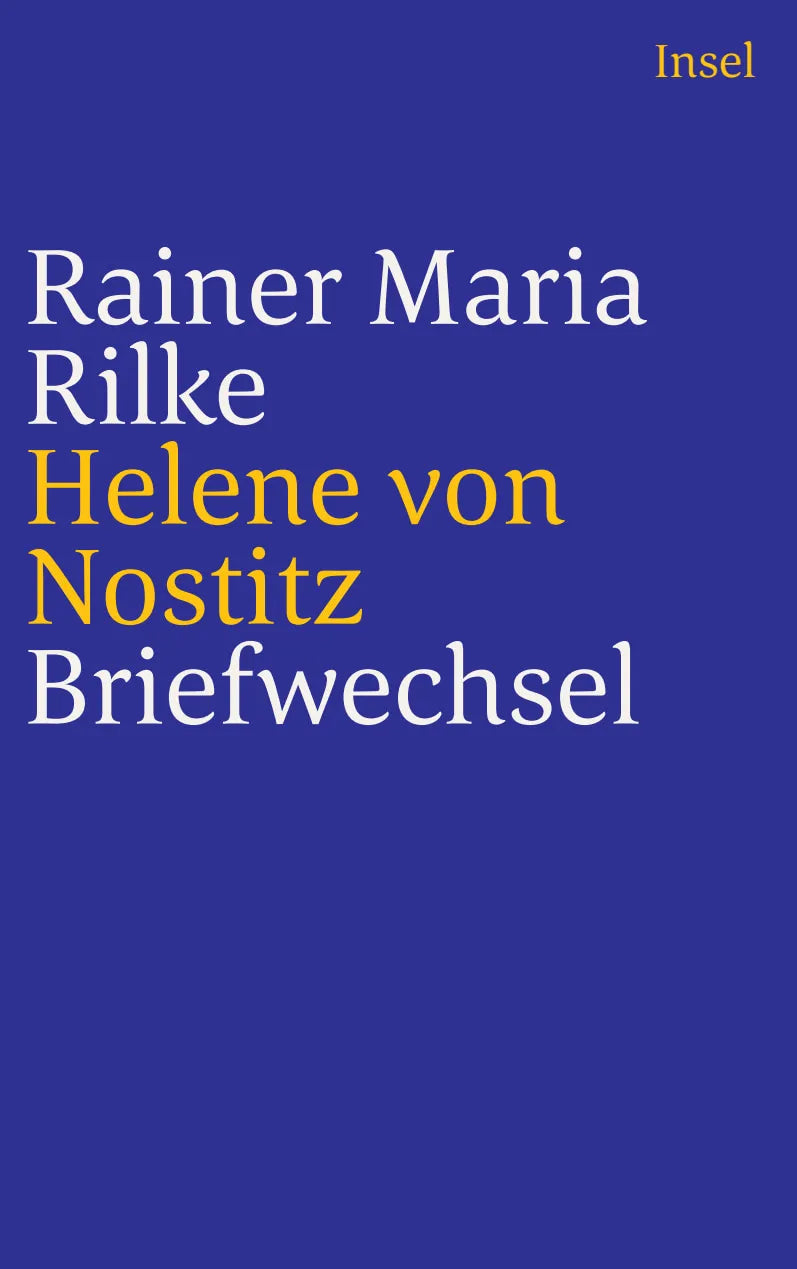 Buchcover von 'Briefwechsel' - Taschenbuch von Rainer Maria Rilke