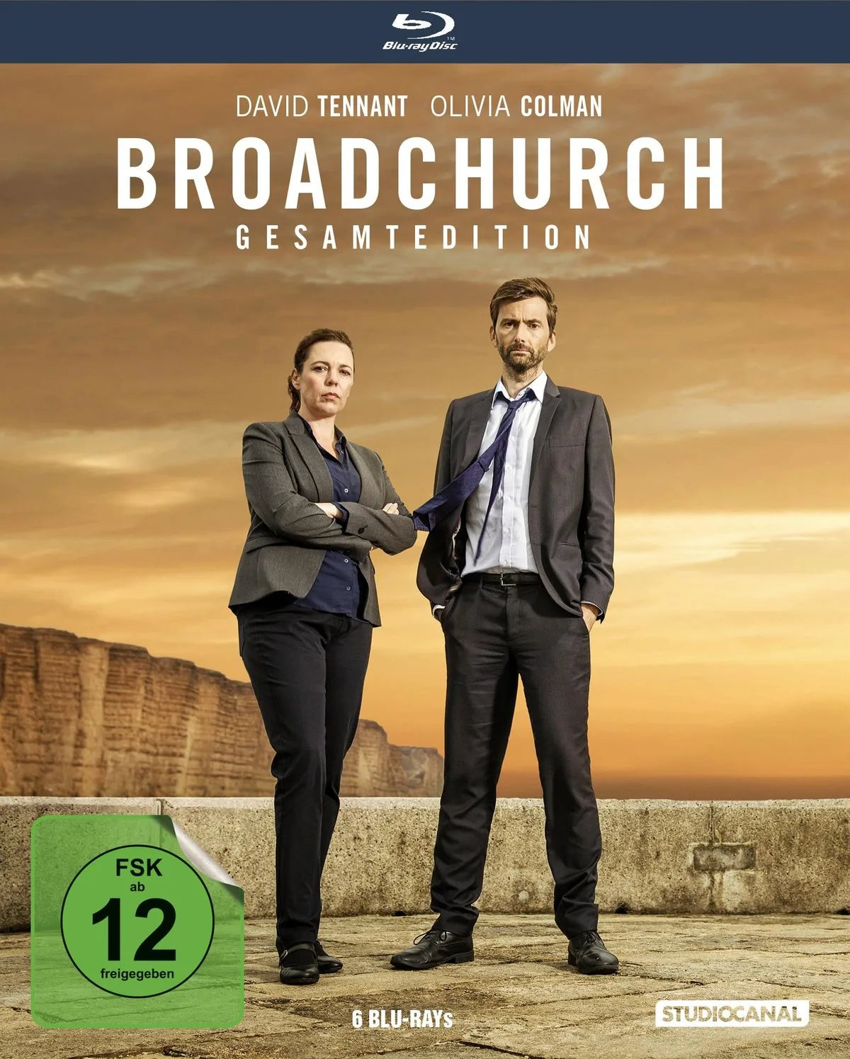 Broadchurch - Staffel 1-3  [6 BRs] - Blu-ray Disc