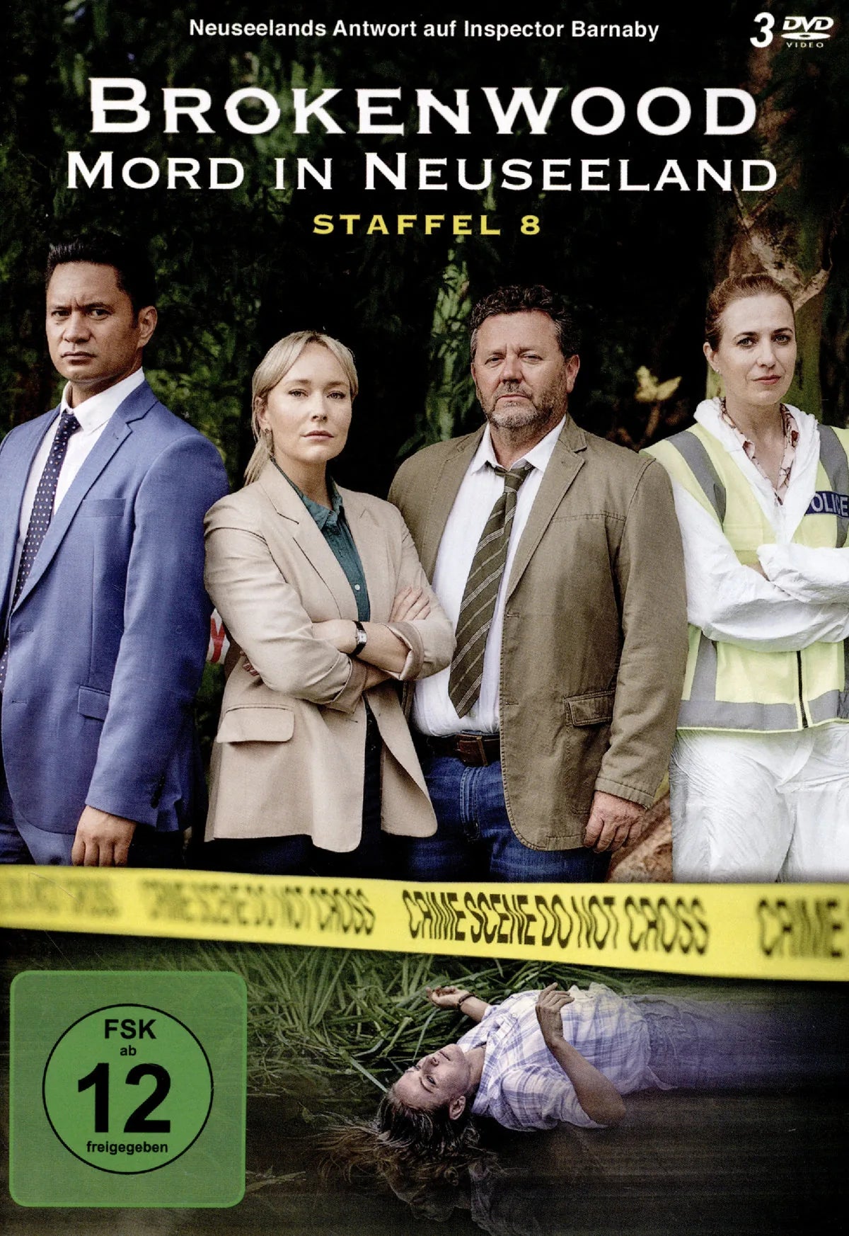 DVD-Cover: Brokenwood - Mord in Neuseeland - Staffel 8. Regie: Katie Wolfe