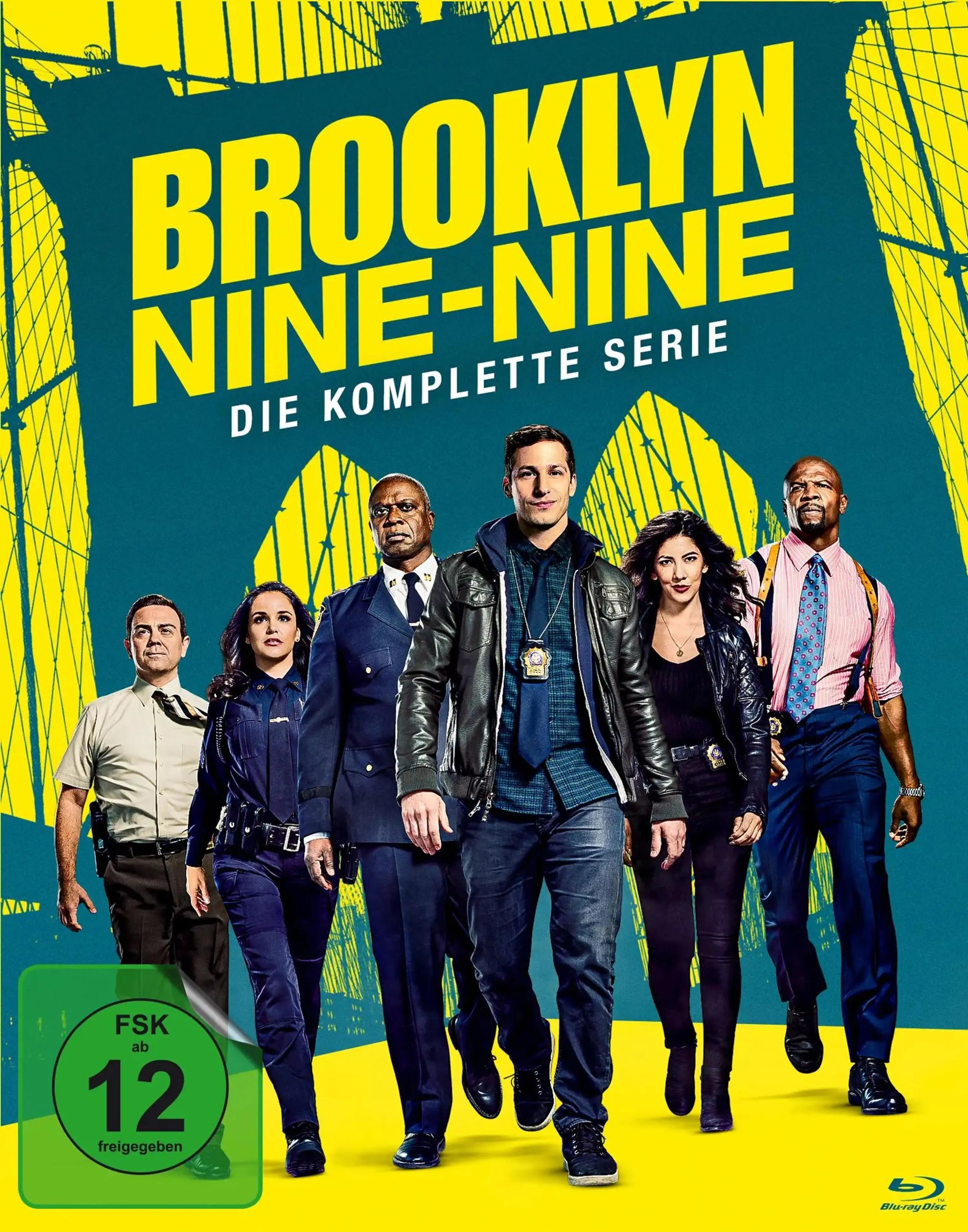 Brooklyn Nine-Nine – Die komplette Serie Blu-ray Cover – Frontcover Bild