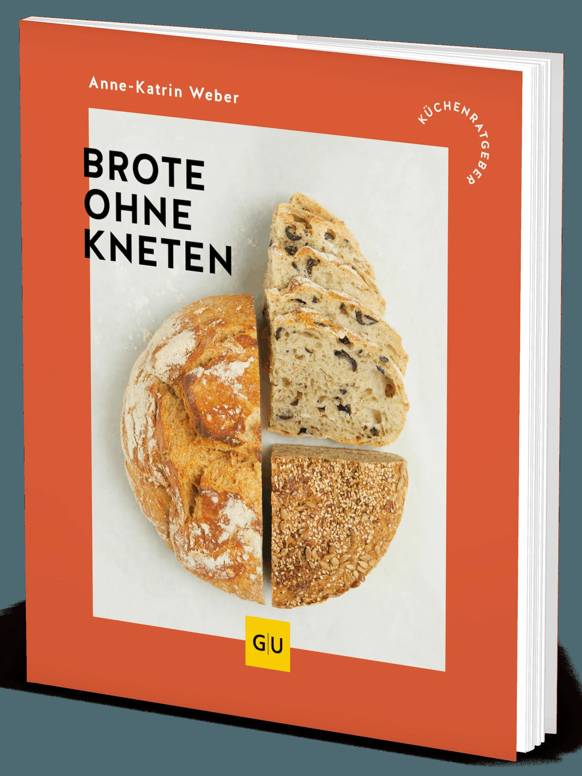 Cover: Brote ohne Kneten (Paperback) von Anne-Katrin Weber