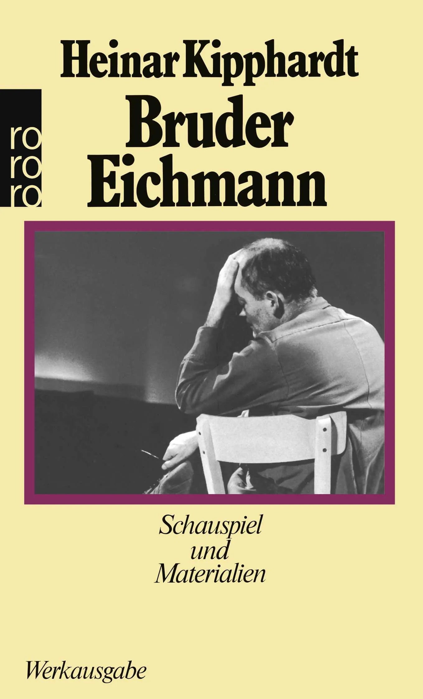 Buchcover von 'Bruder Eichmann' - Taschenbuch von Heinar Kipphardt