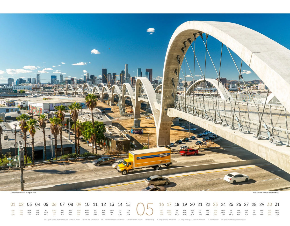 Brücken Kalender 2027 – Ansicht