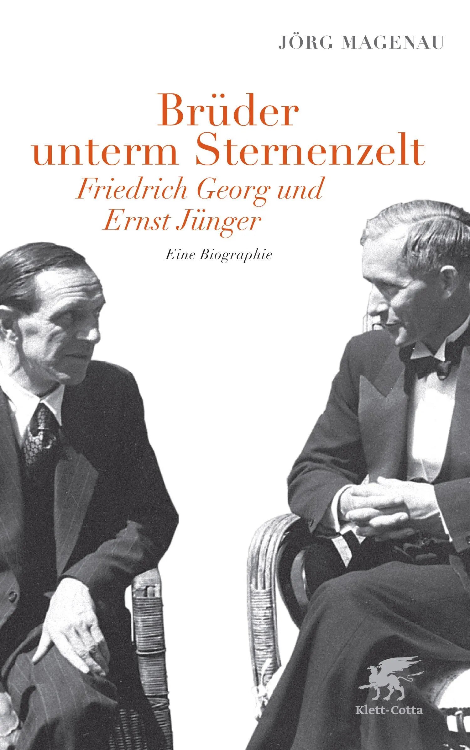 Buchcover von 'Brüder unterm Sternenzelt - Friedrich Georg und Ernst Jünger' - Gebundene Ausgabe von Jörg Magenau