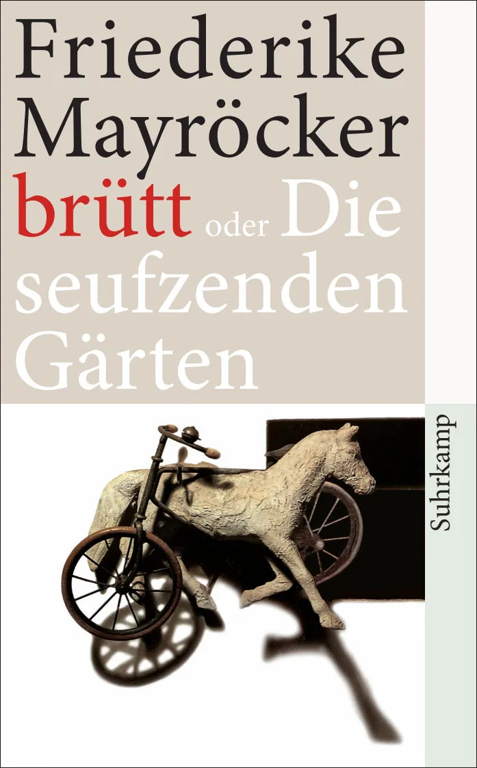 Buchcover von 'brütt oder Die seufzenden Gärten' - Taschenbuch von Friederike Mayröcker