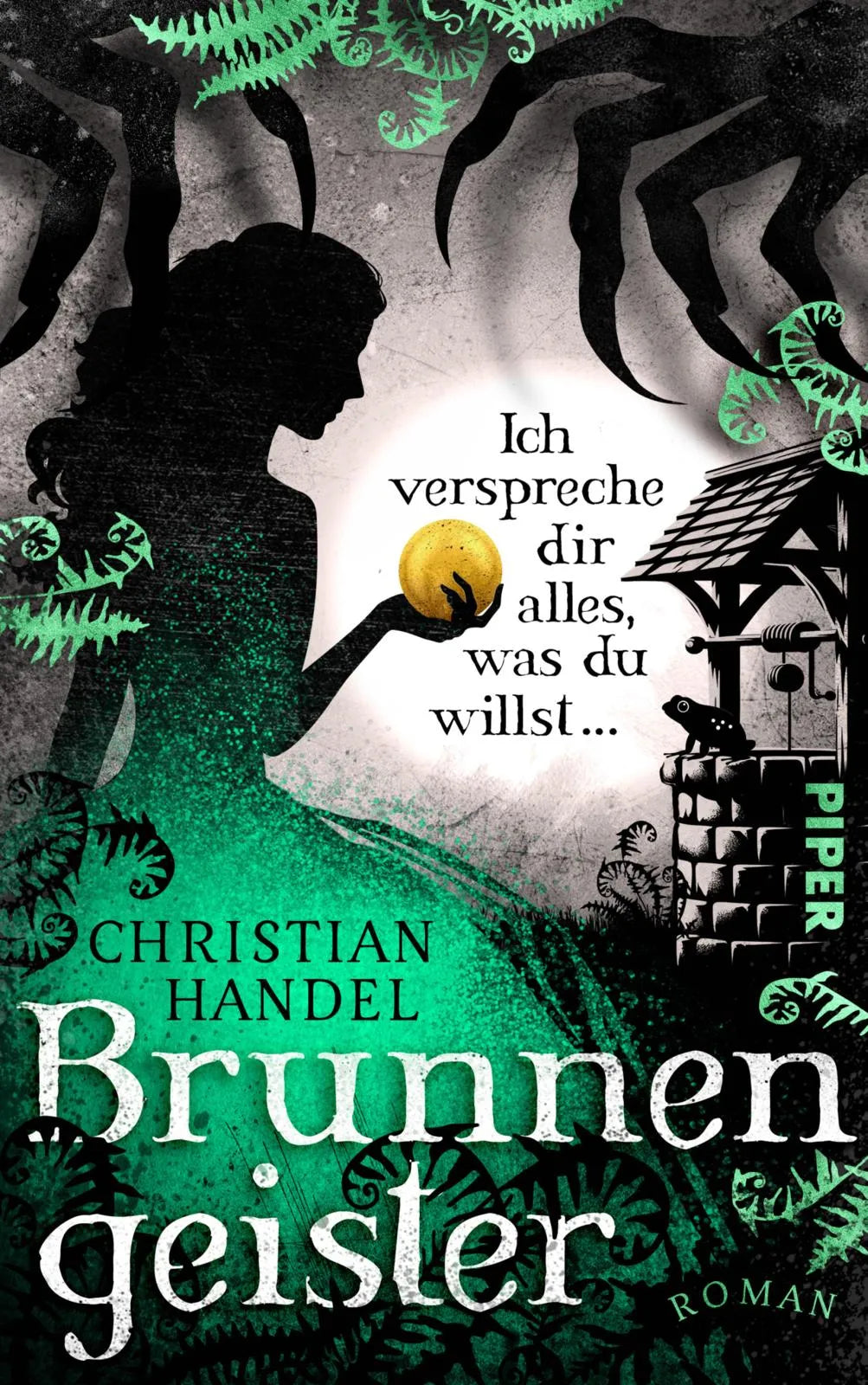Buchcover von 'Brunnengeister – Ich verspreche dir alles, was du willst ...' - Gebundene Ausgabe von Christian Handel