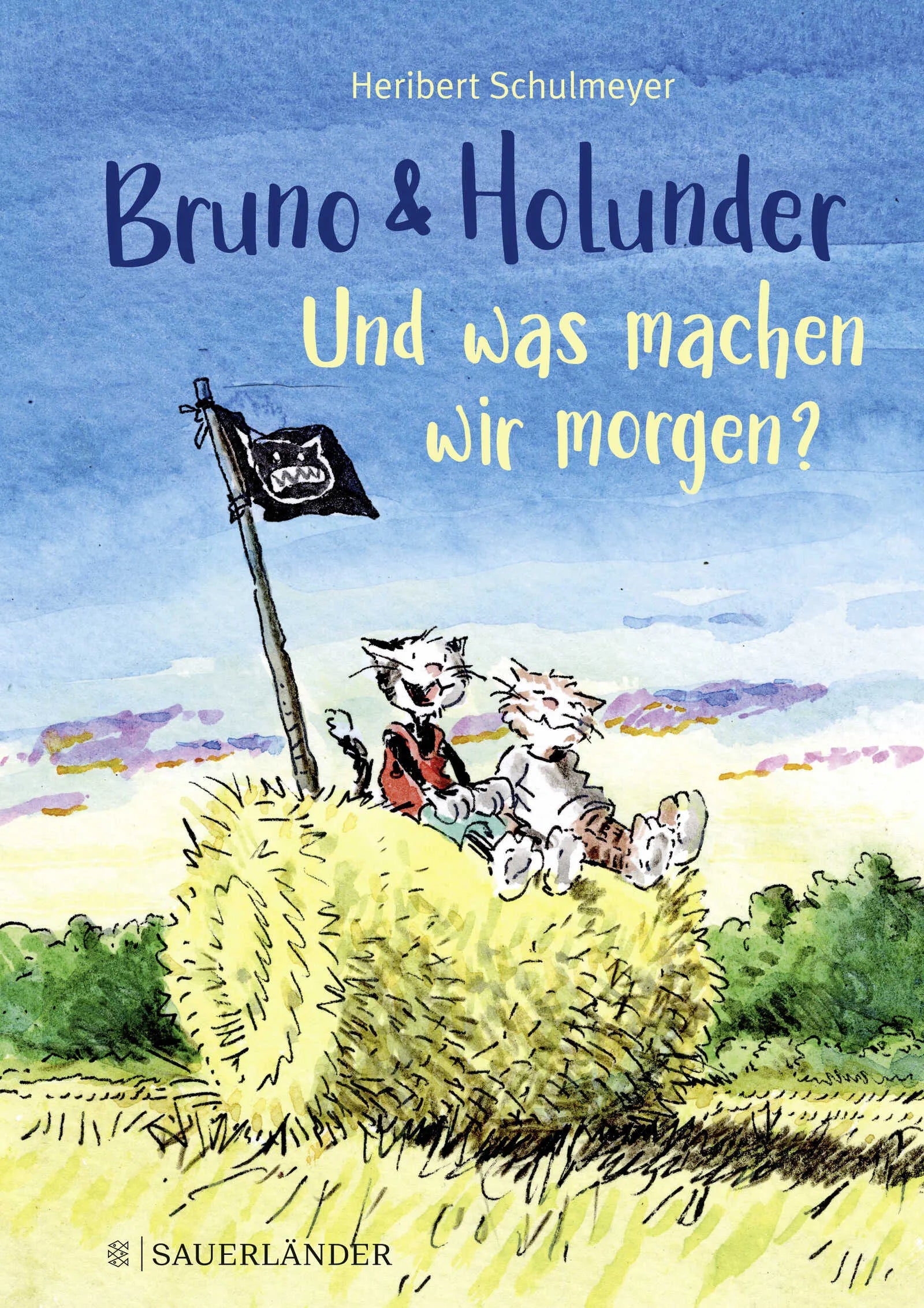Buchcover von 'Bruno und Holunder. Und was machen wir morgen?' - Gebundene Ausgabe von Heribert Schulmeyer