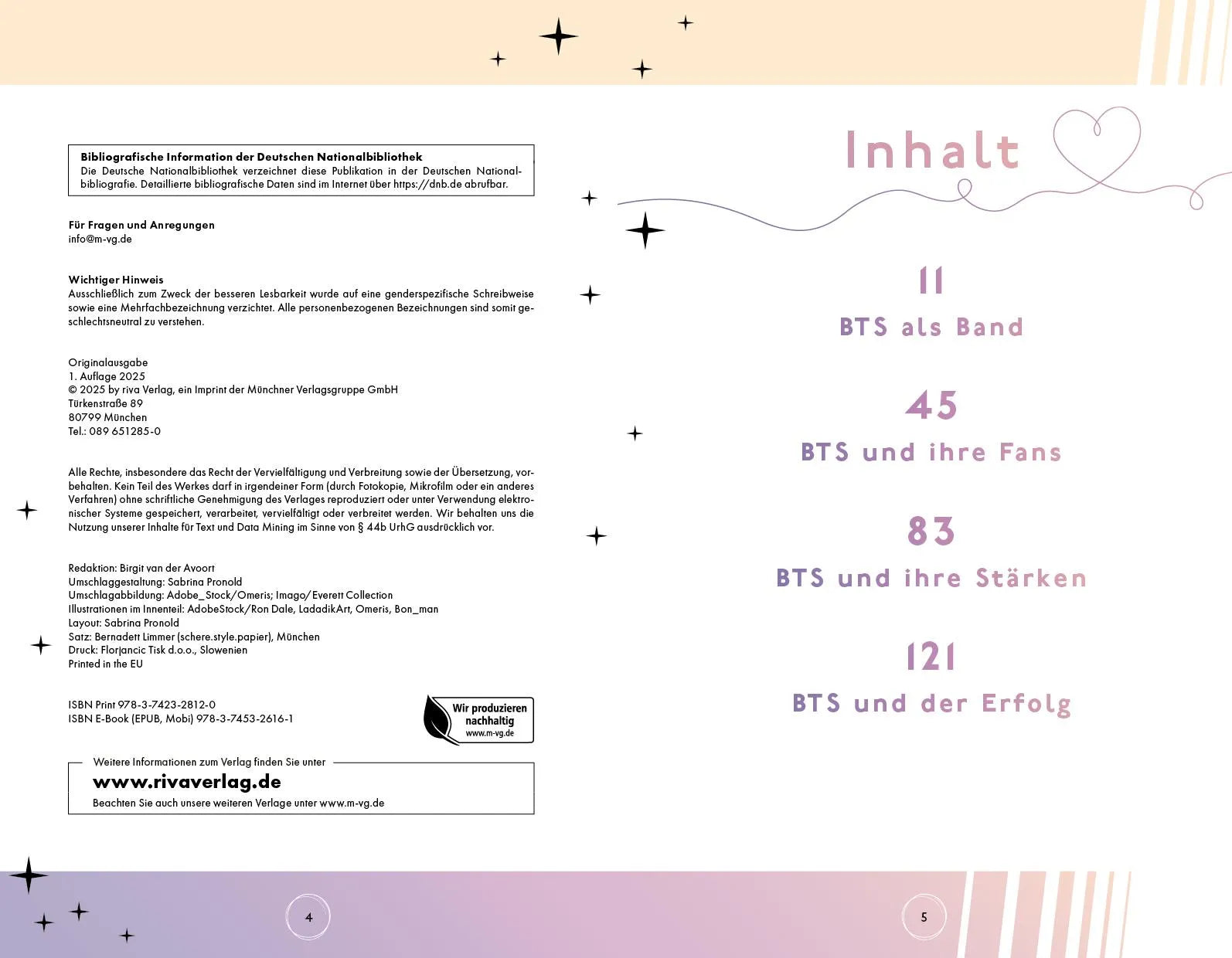 Innenansicht von 'BTS' - Gebundene Ausgabe