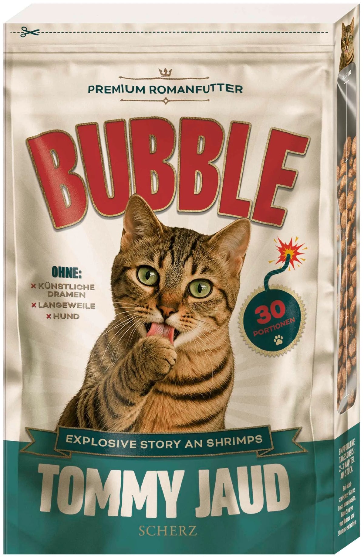 Cover: Bubble – Explosive Story an Shrimps (Paperback) von Tommy Jaud