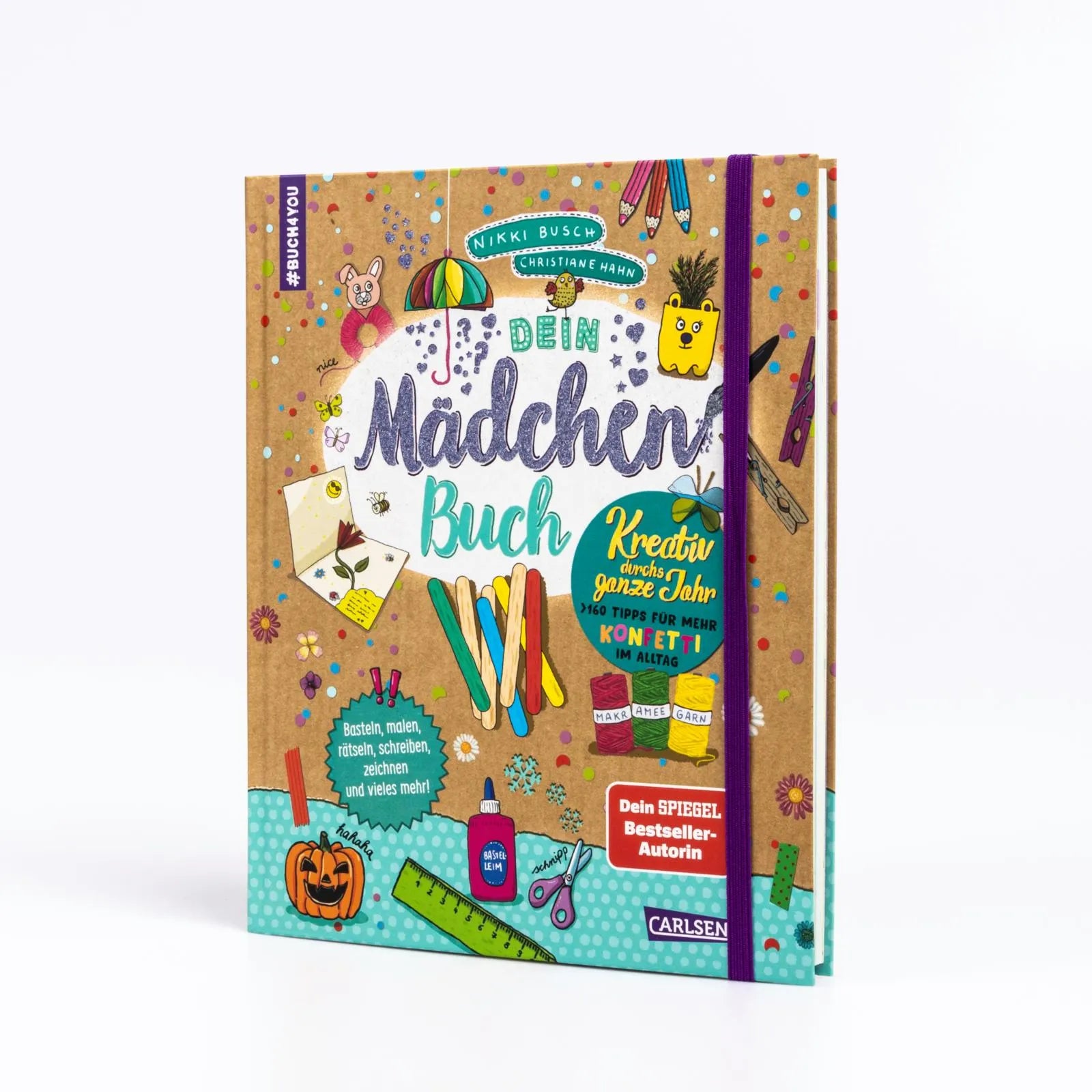 Produktansicht: #buch4you: Dein Mädchenbuch: Kreativ durch's ganze Jahr (Taschenbuch)