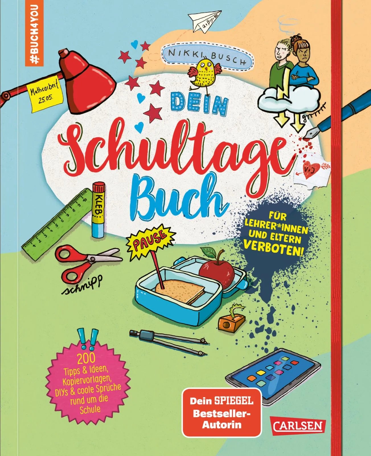 Buchcover von '#buch4you: Dein Schultagebuch' - Taschenbuch von Nikki Busch
