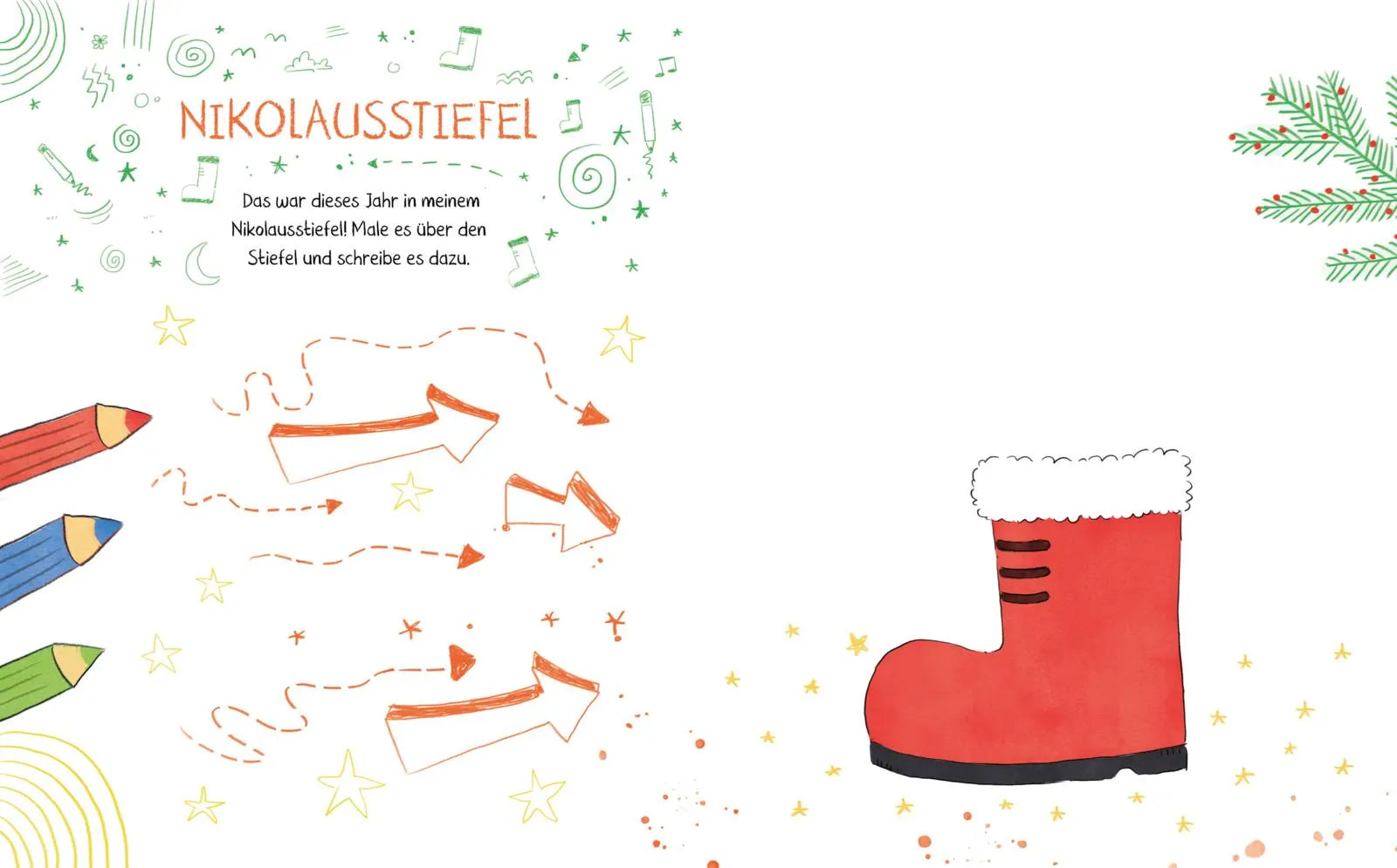 Abbildung von '#buch4you: Kritzel-Mitmach-Adventskalender'