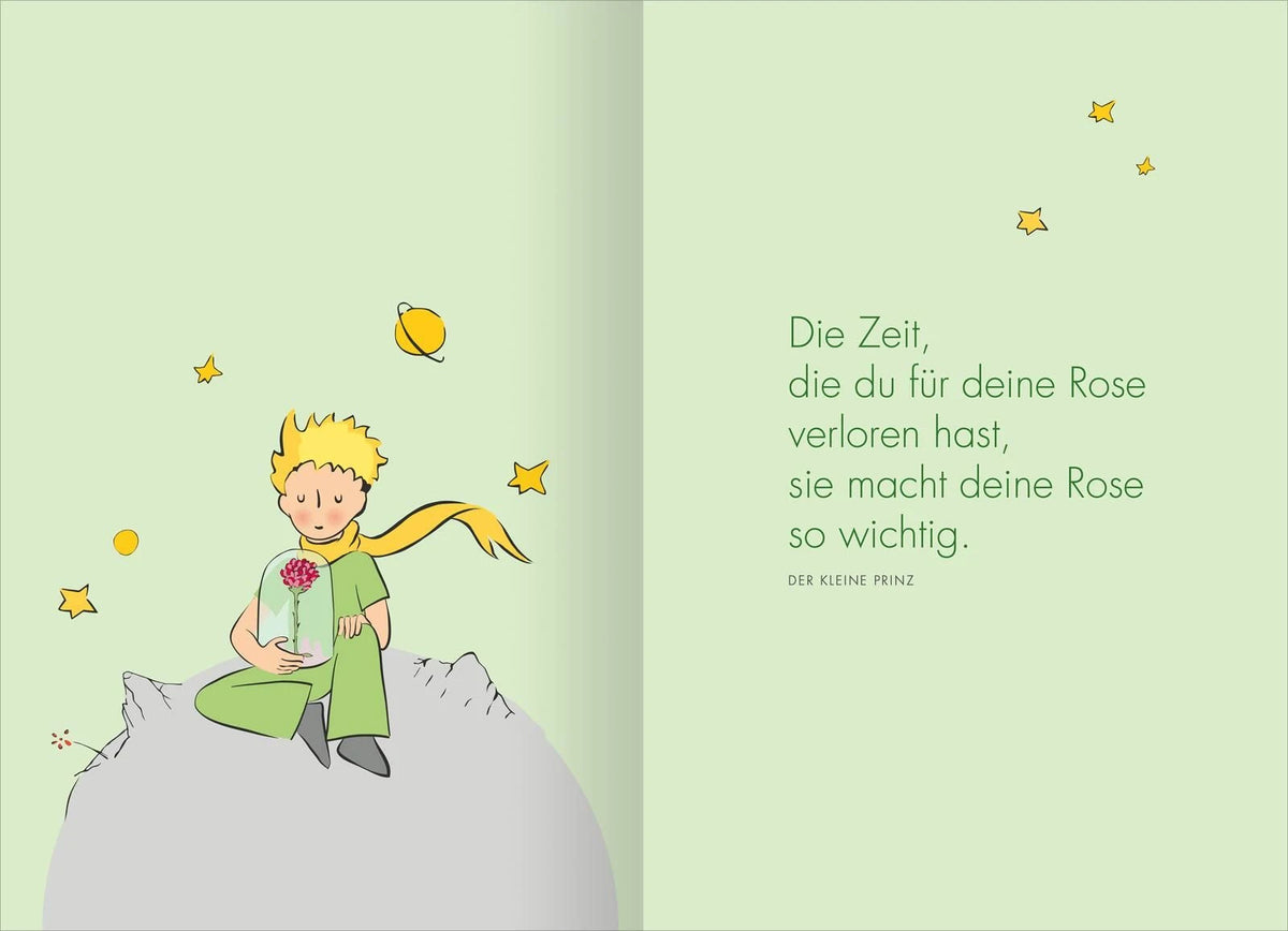 Buchkalender Man sieht nur mit dem Herzen gut 2027 – Ansicht
