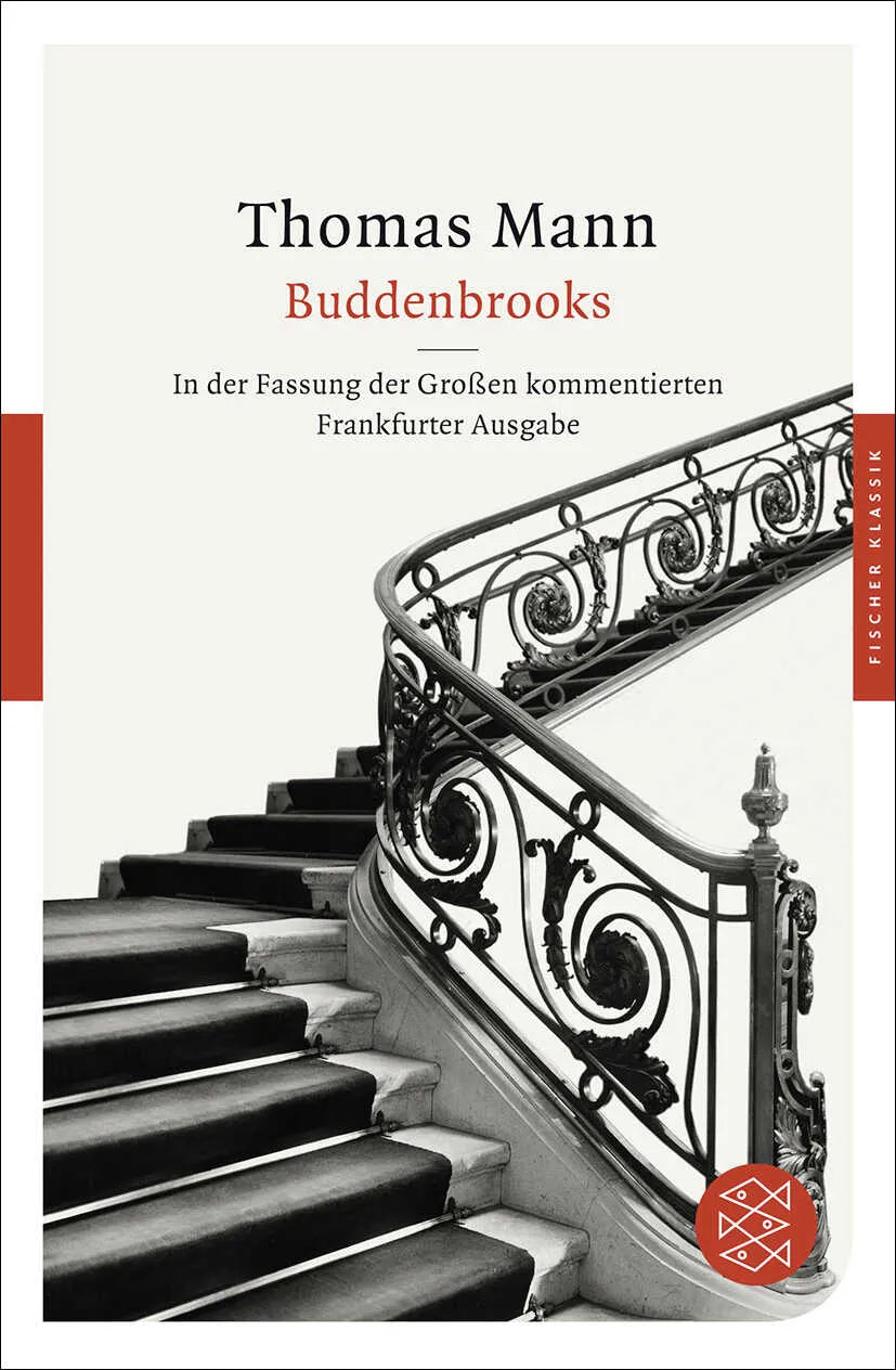Buchcover von 'Buddenbrooks' - Taschenbuch von Thomas Mann