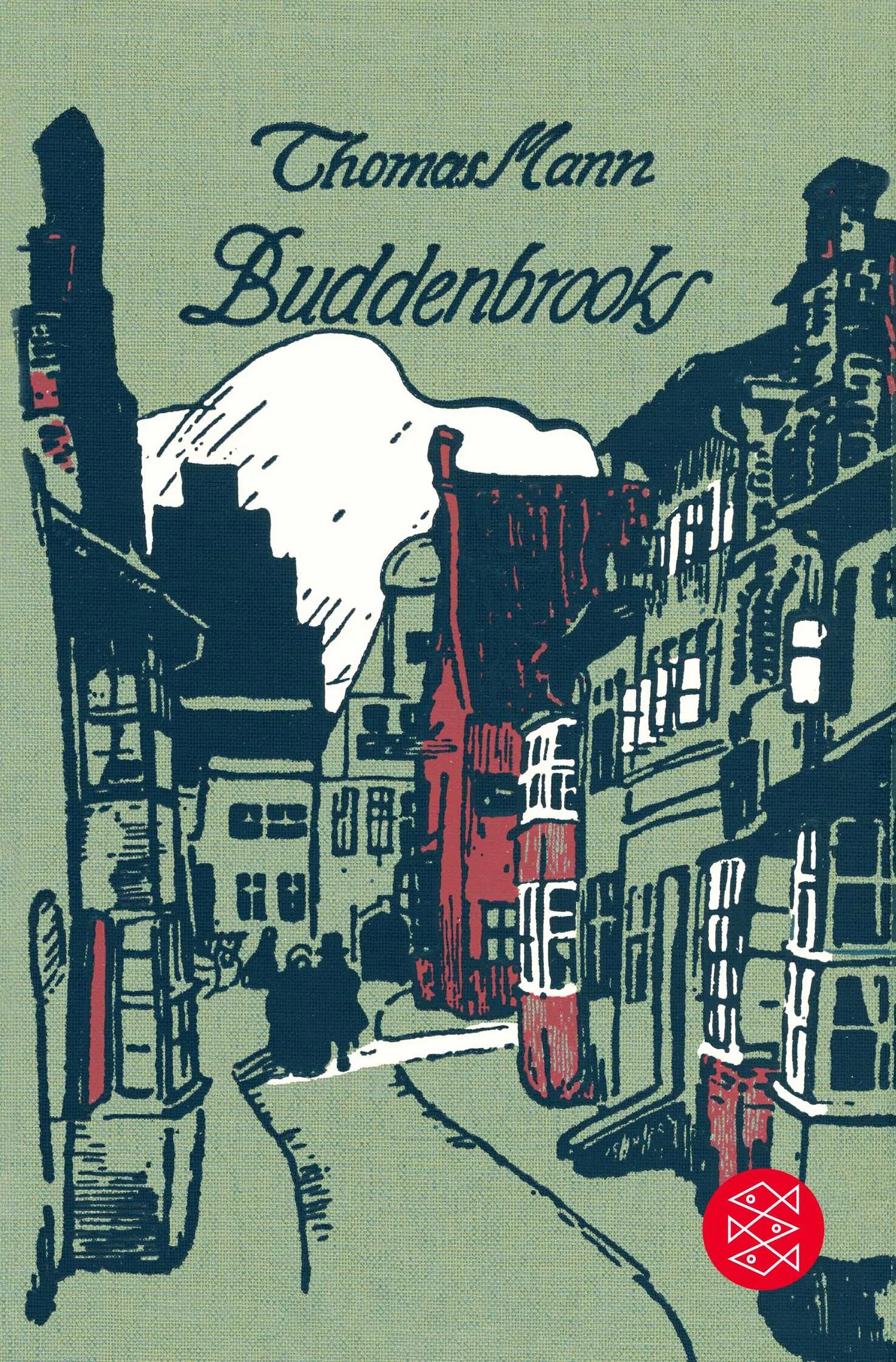 Buchcover von 'Buddenbrooks' - Taschenbuch von Thomas Mann