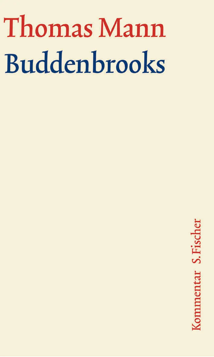 Buchcover von 'Buddenbrooks' - Gebundene Ausgabe von Thomas Mann