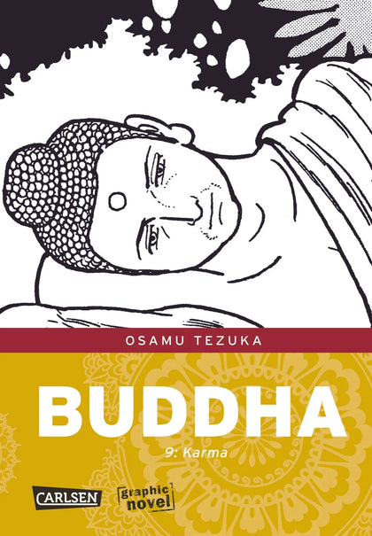 Buchcover von 'Buddha 9' - Gebundene Ausgabe von Osamu Tezuka