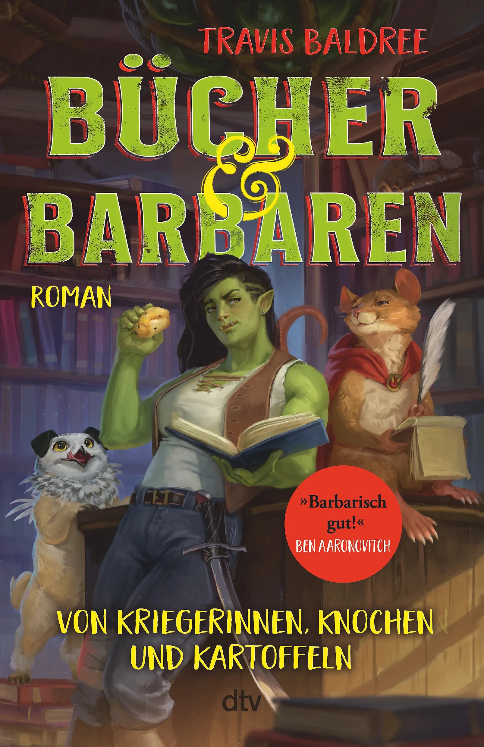 Buchcover von 'Bücher und Barbaren' - Paperback von Travis Baldree