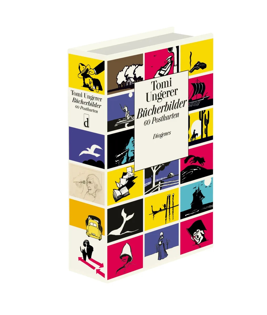 Buchcover von 'Bücherbilder' - Gebundene Ausgabe von Tomi Ungerer