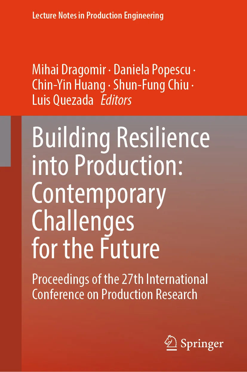Cover: Building Resilience into Production: Contemporary Challenges for the Future (E-Book)