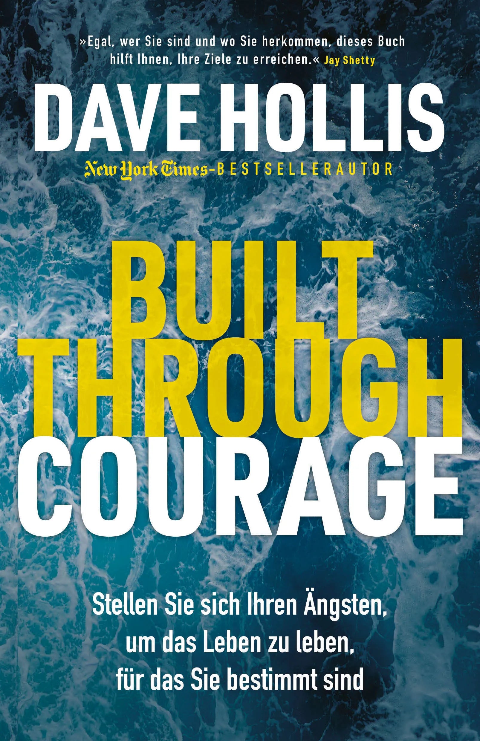 Buchcover von 'Built Through Courage' - Paperback von Dave Hollis