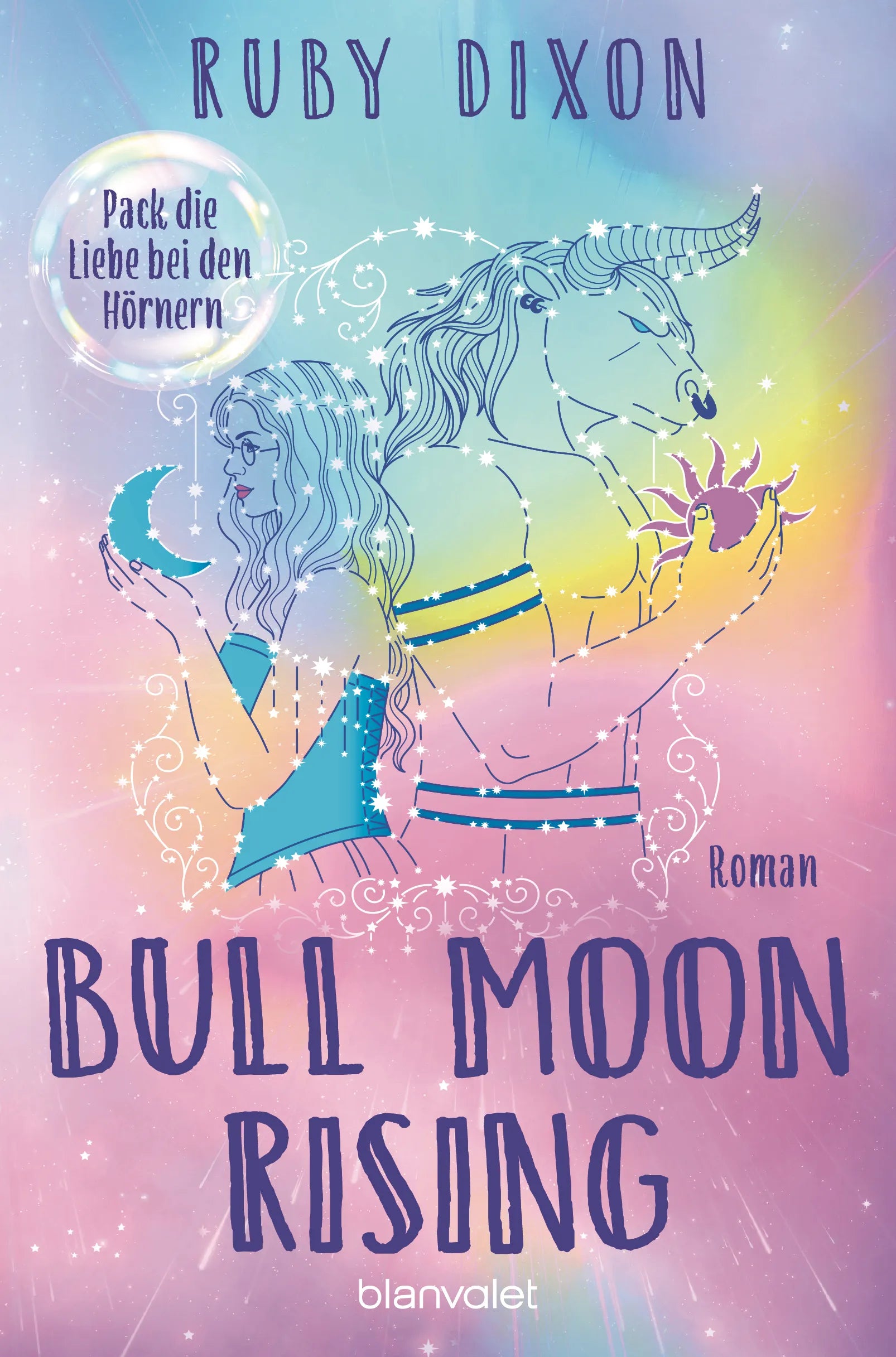 Cover: Bull Moon Rising - Pack die Liebe bei den Hörnern (E-Book) von Ruby Dixon