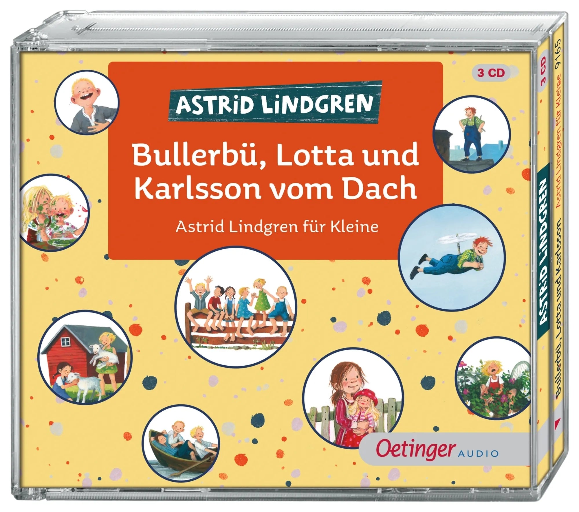 Produktansicht: Bullerbü, Lotta und Karlsson vom Dach (Hörbuch (CD))