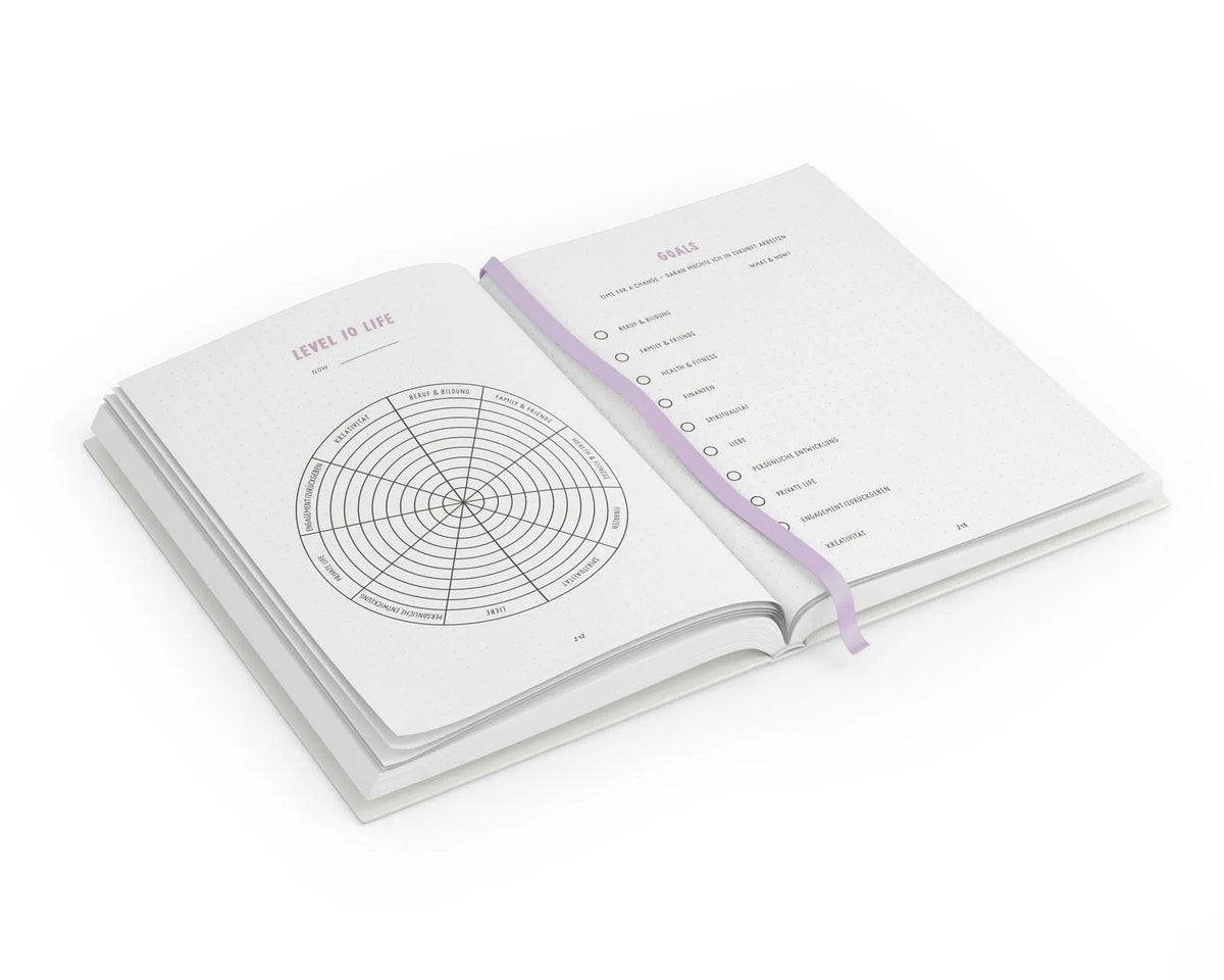 Detailansicht: Bullet Journal »The world is a better place with you in it« (Hardcover)