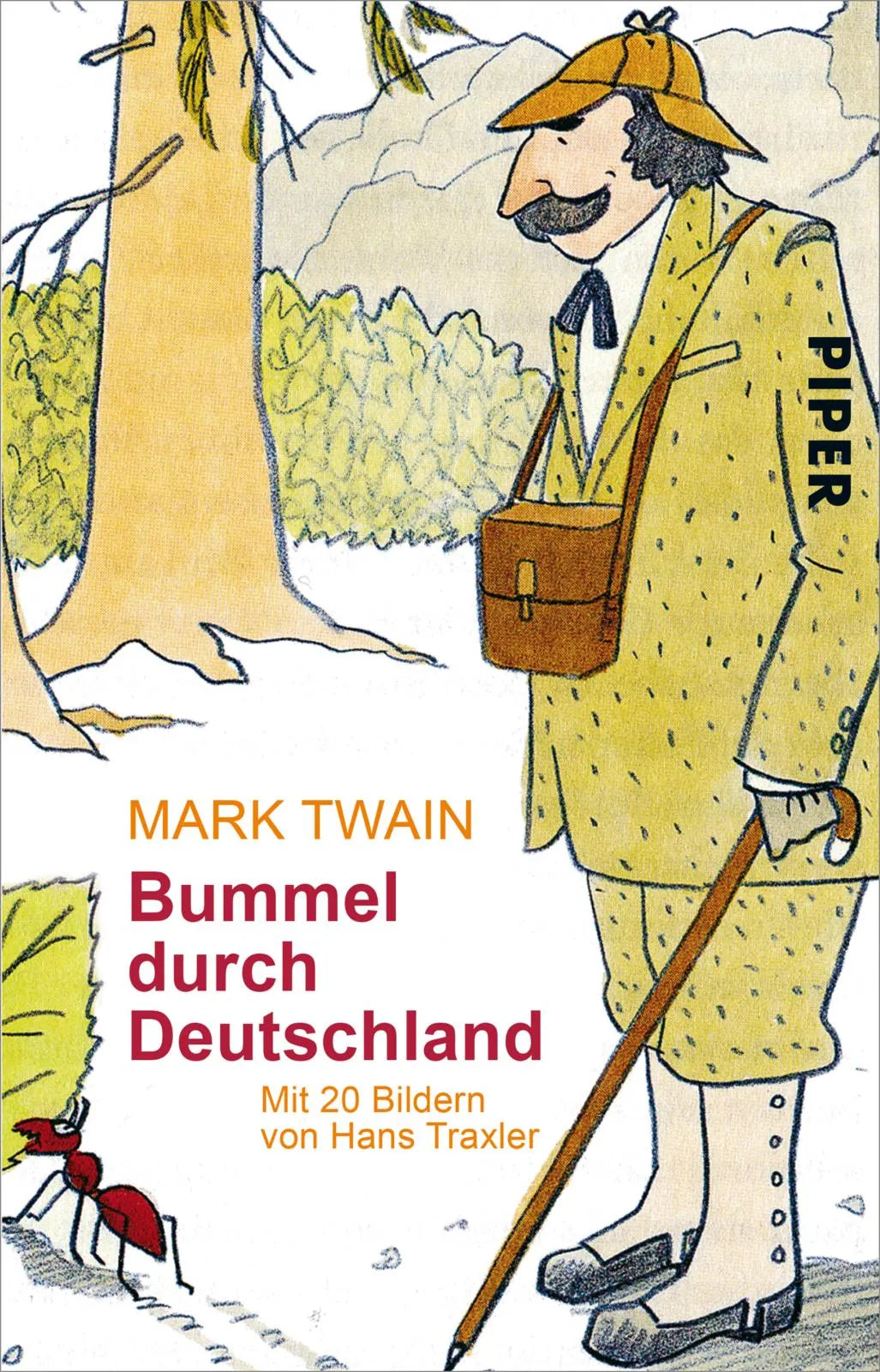 Buchcover von 'Bummel durch Deutschland' - Taschenbuch von Mark Twain